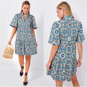 Tuckernuck Golden Medallion Crawford Mini Dress